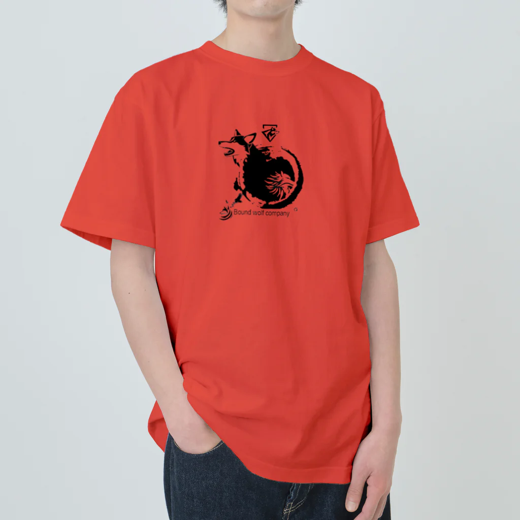 光学大佐　公式サイト【Bound  wolf company】の【公式】BOUND　WOLF　COMPANY　ロゴ入りグッズ Heavyweight T-Shirt