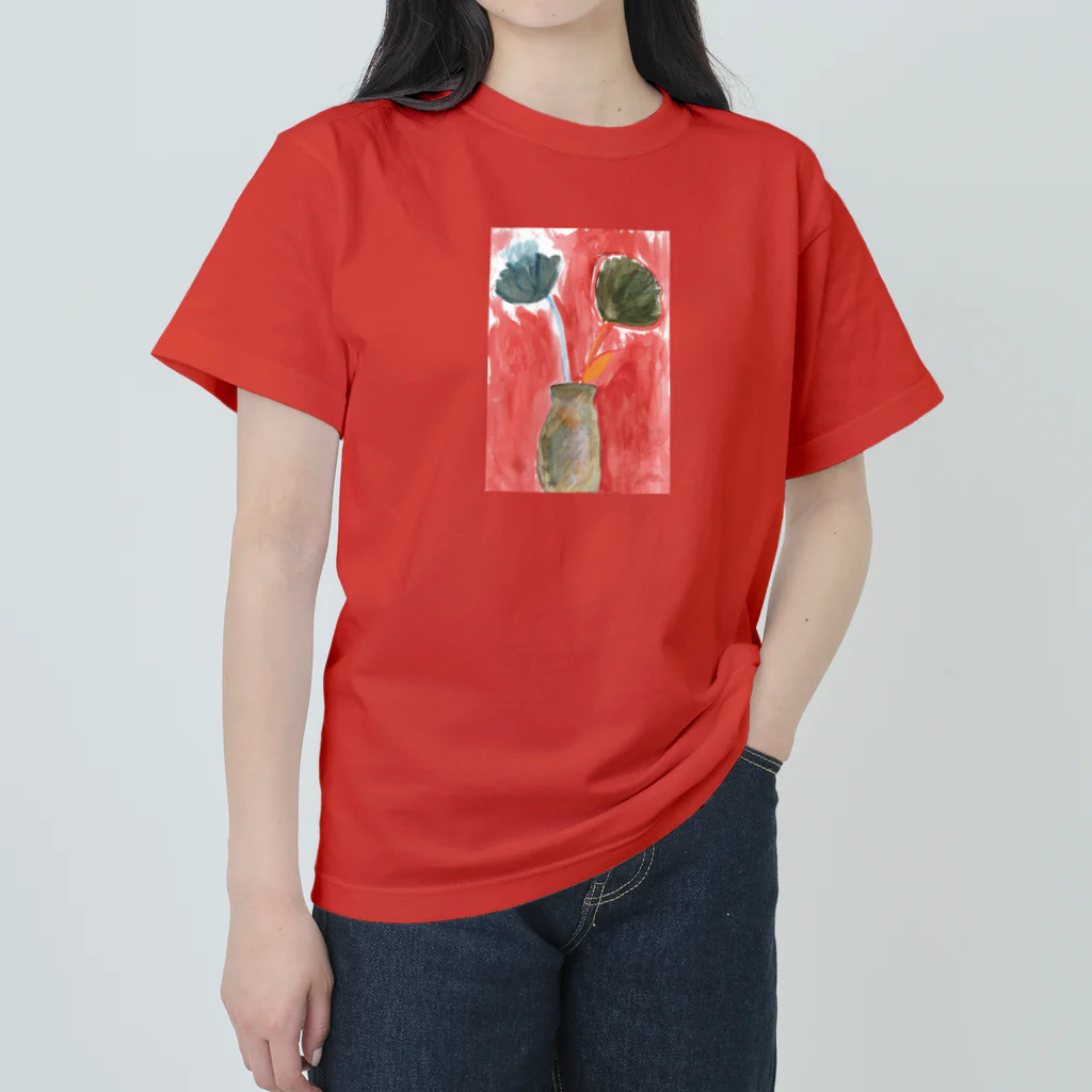 EACH PERSONの赤いかなしみ Heavyweight T-Shirt