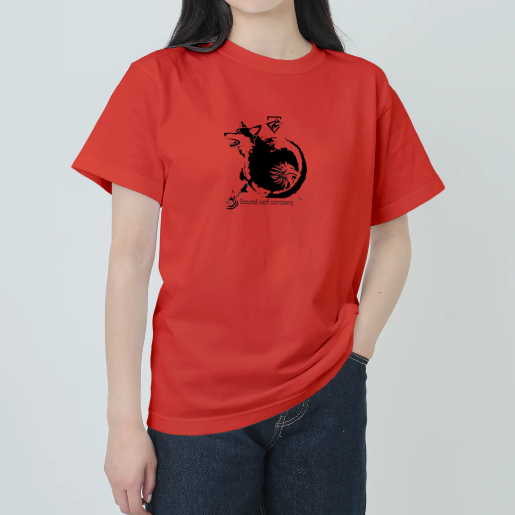 光学大佐　公式サイト【Bound  wolf company】の【公式】BOUND　WOLF　COMPANY　ロゴ入りグッズ ヘビーウェイトTシャツ