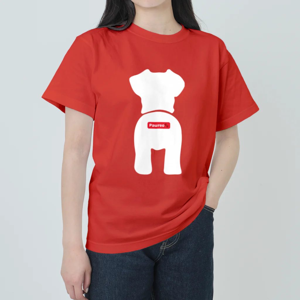 BarkingBeatsのPawreo🐾 シルバーコレクション Heavyweight T-Shirt