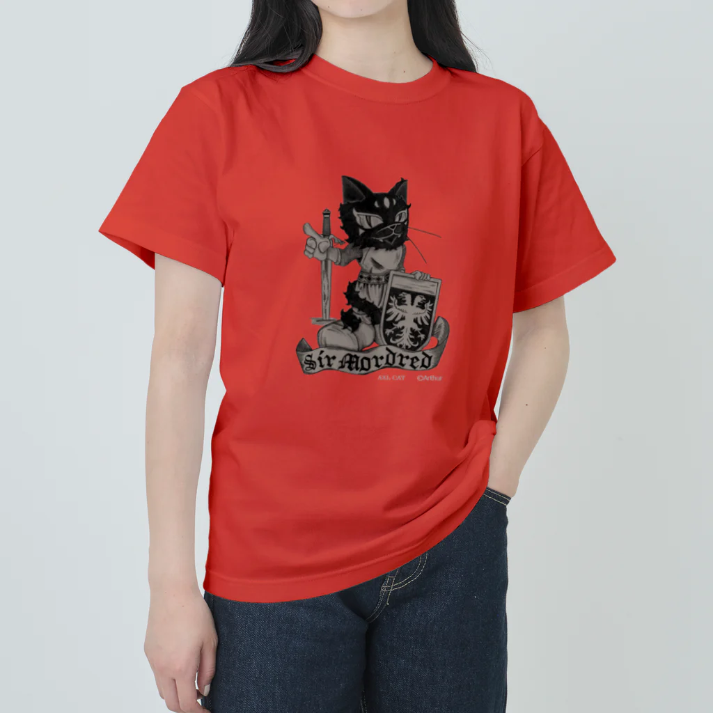 AXL CATのモルドレッド (AXL CAT) ヘビーウェイトTシャツ
