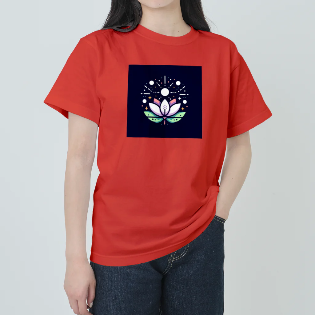 nkcamelliaのポジティブエネルギー ヘビーウェイトTシャツ