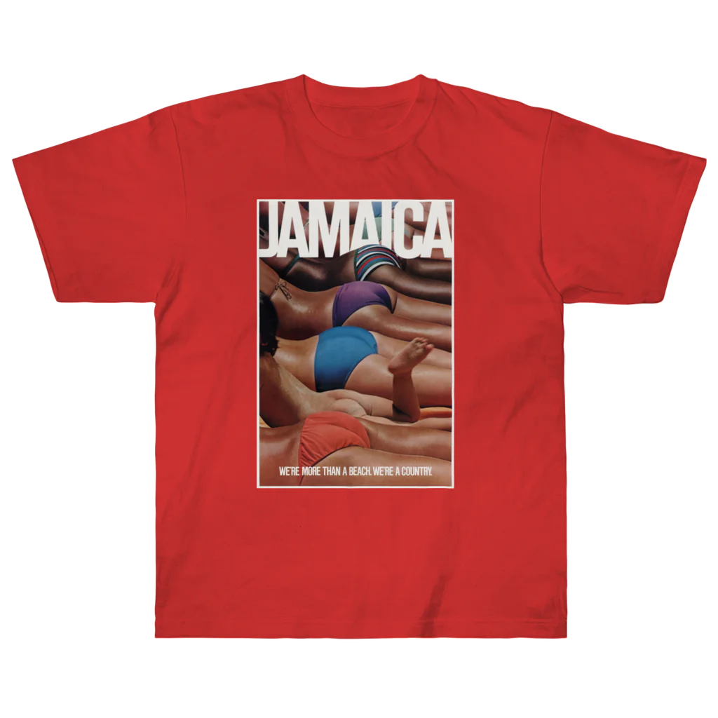 876_slangのJamaica セクシーギャル Heavyweight T-Shirt