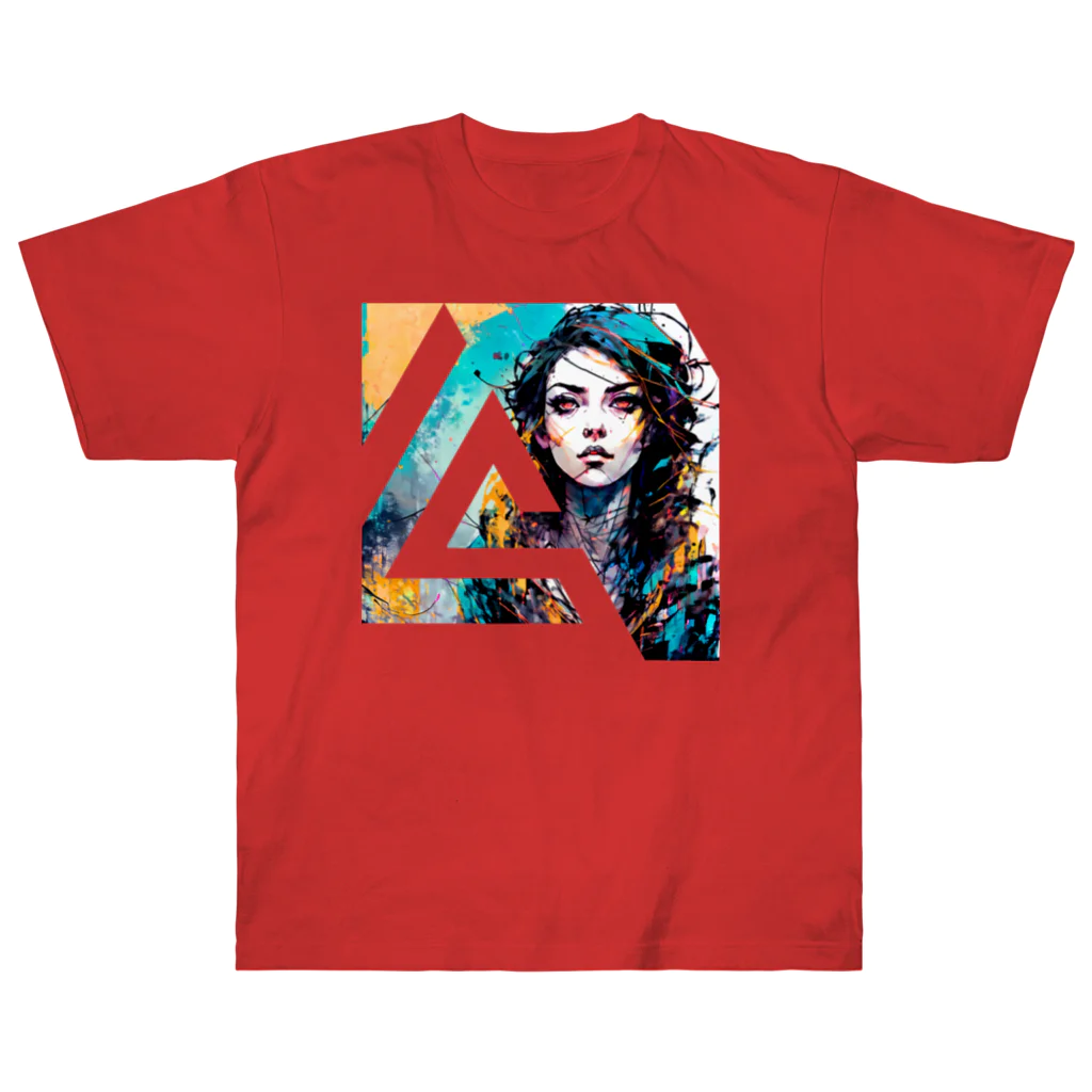 WA-TA craftのRED_EYES Heavyweight T-Shirt