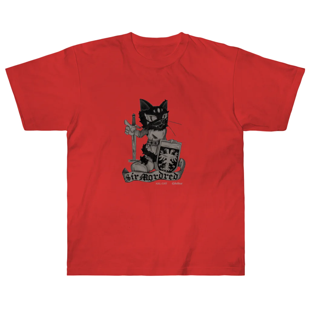 AXL CATのモルドレッド (AXL CAT) ヘビーウェイトTシャツ