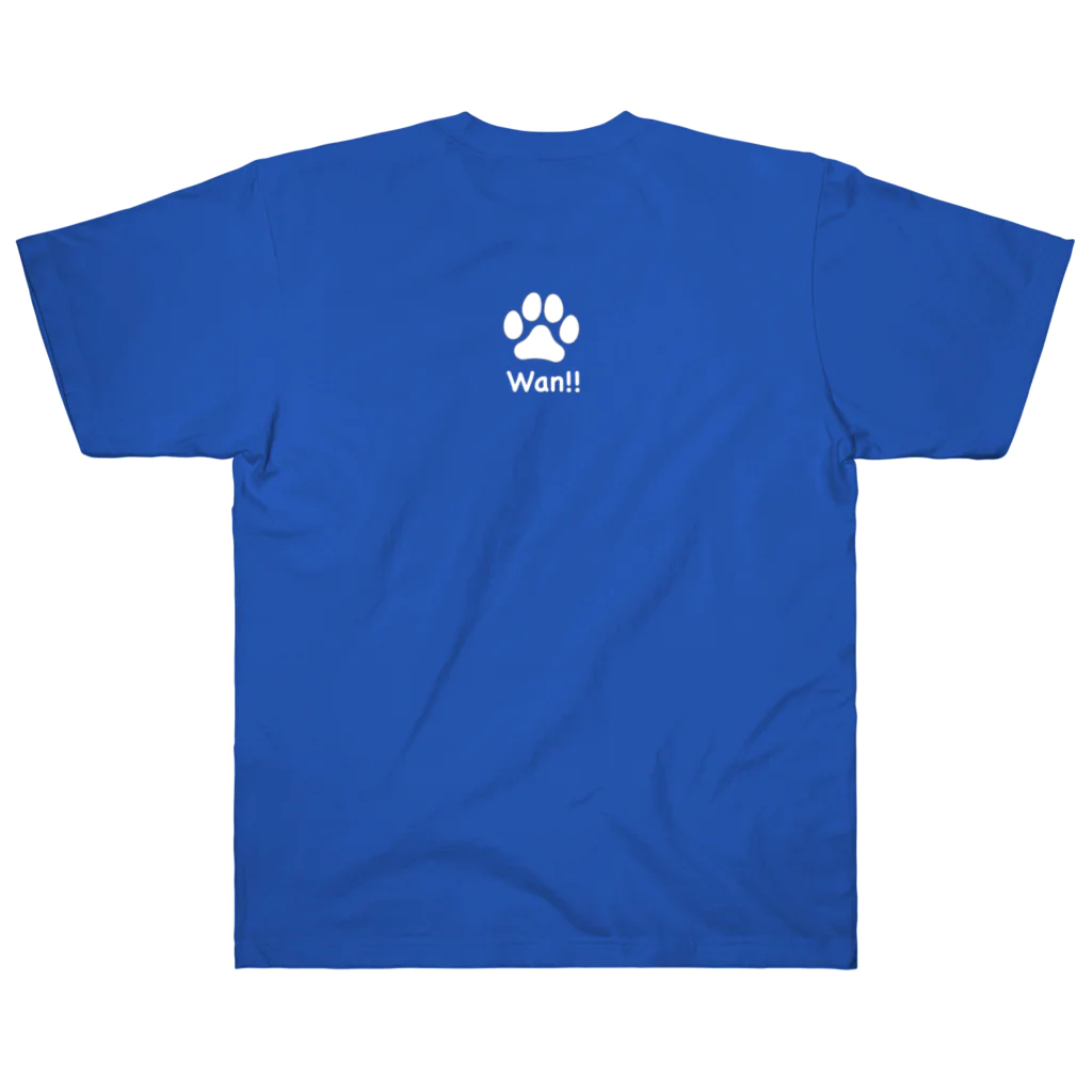 bow and arrow の柴犬 ヘビーウェイトTシャツ