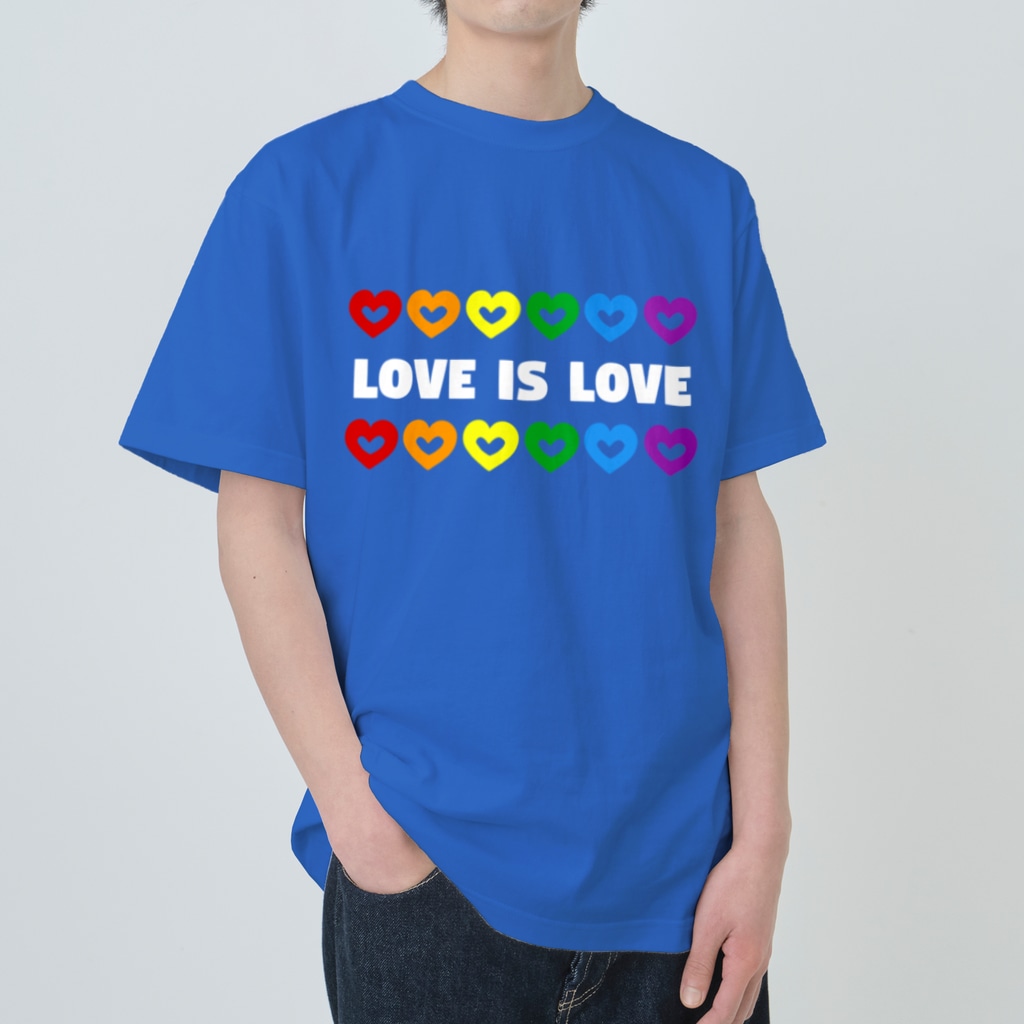 セクマイショップのLOVE IS LOVE Heavyweight T-Shirt