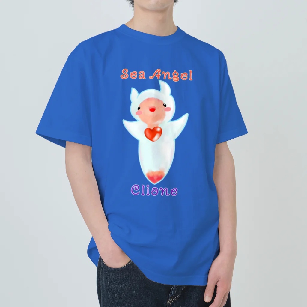 Lily bird（リリーバード）の流氷の天使クリオネ① ヘビーウェイトTシャツ