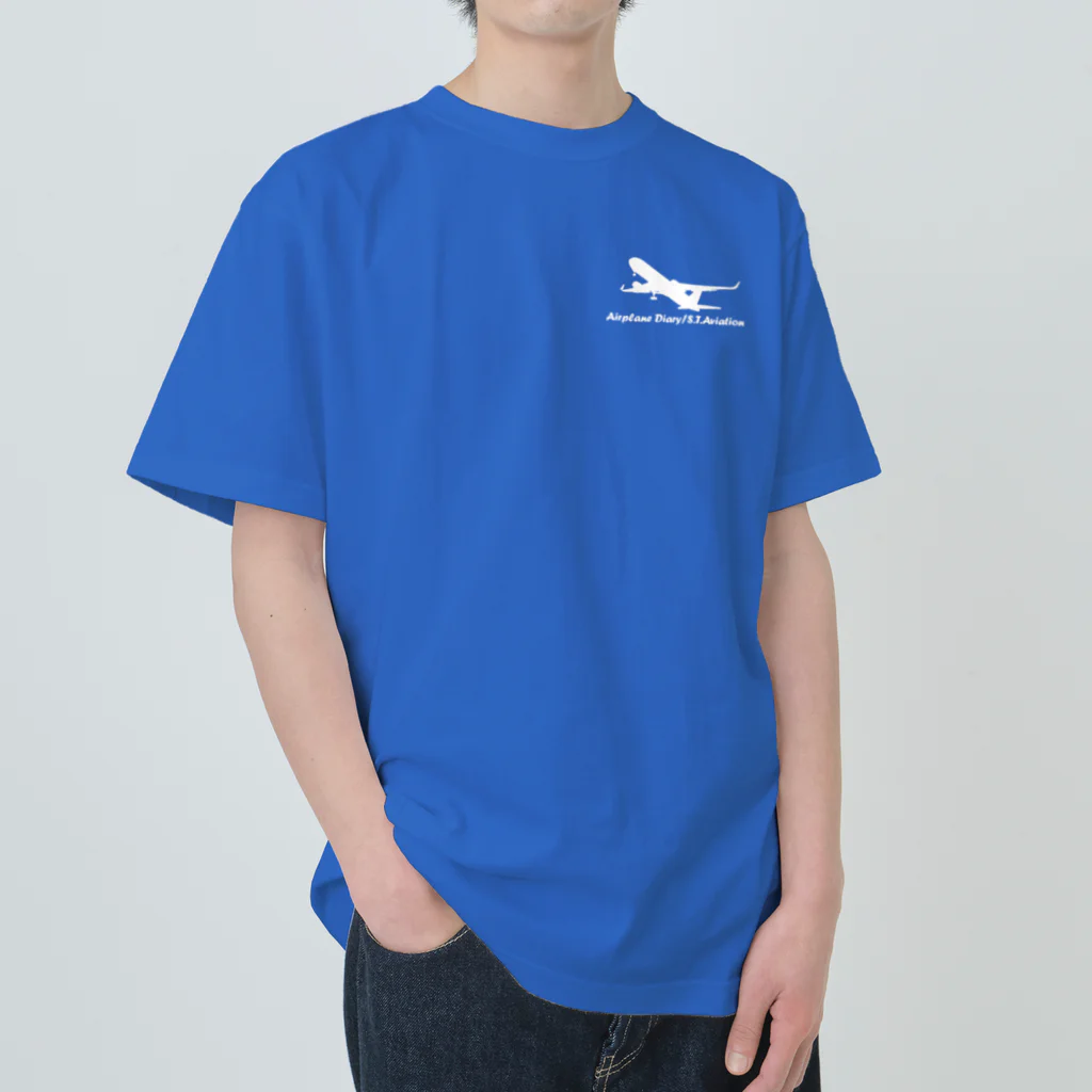 ひこうき日誌/s-t-aviationのS.T.Aviation Heavyweight T-Shirt