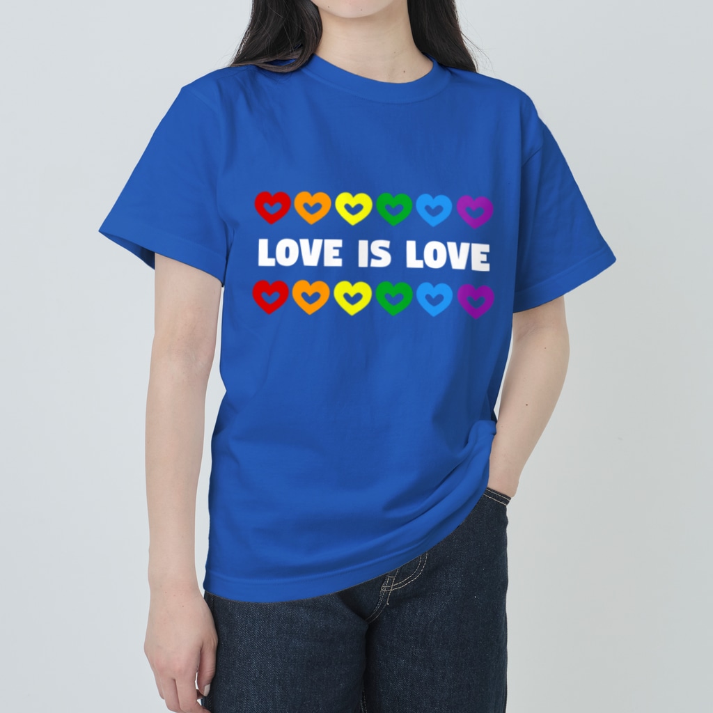 セクマイショップのLOVE IS LOVE Heavyweight T-Shirt