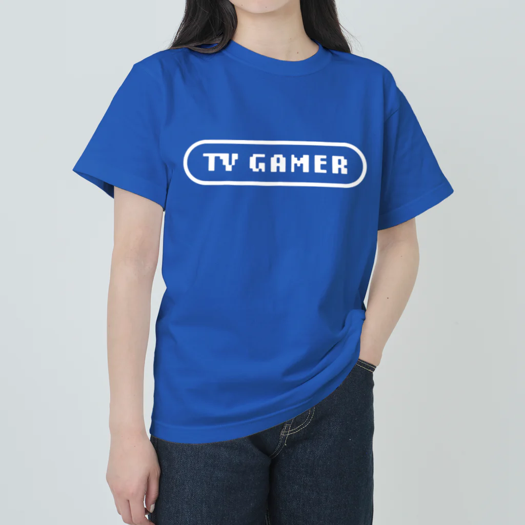 KAWAGOE GRAPHICSのテレビゲーマー Heavyweight T-Shirt