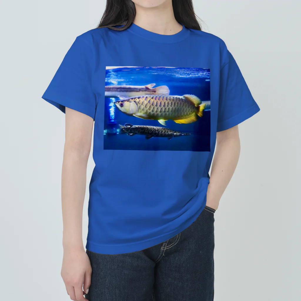 Lepisosのうちの水槽 Heavyweight T-Shirt