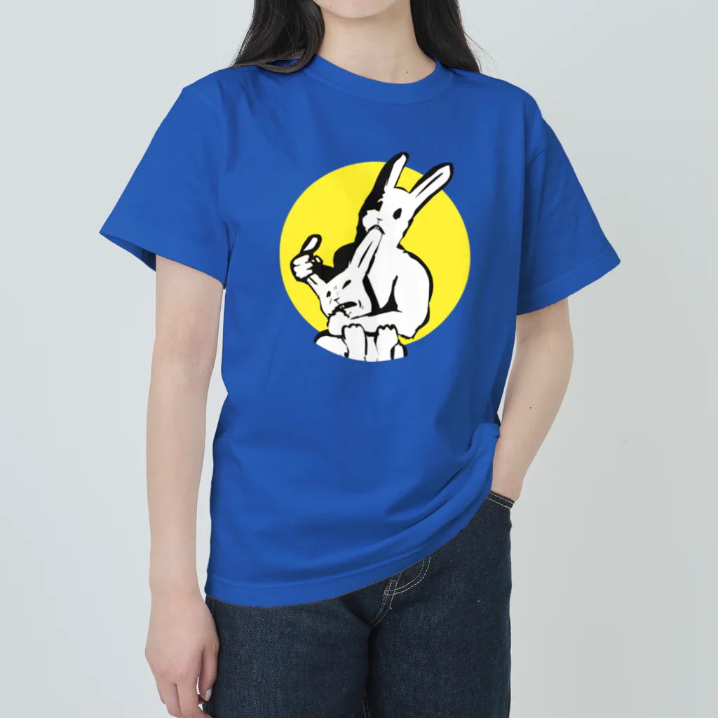 LONESOME TYPE ススの共喰い🐰（ウサギ） ヘビーウェイトTシャツ