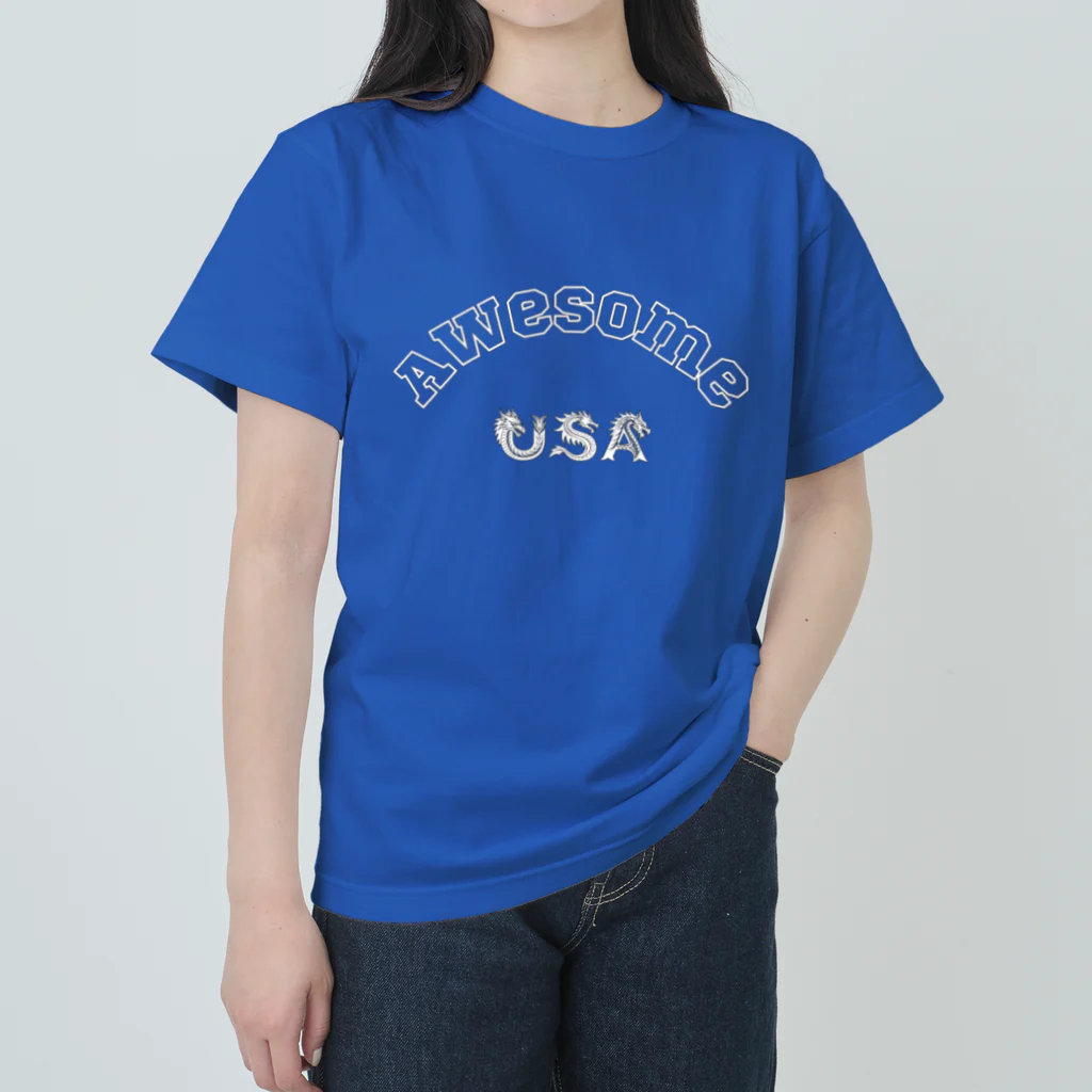 AwagoModeのAwesome USA Type1 (1) Heavyweight T-Shirt