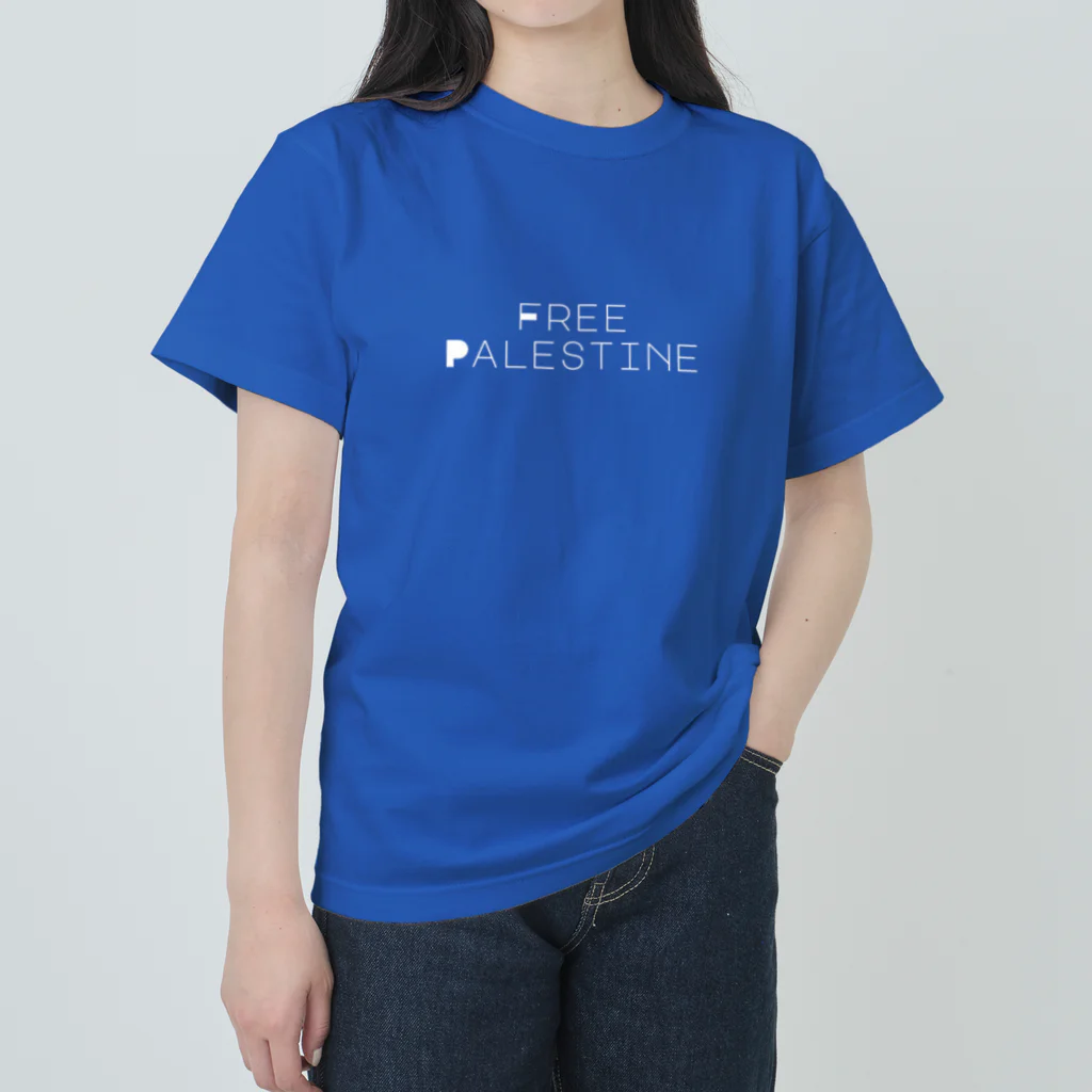 elect-lowの"Free Palestine" Heavyweight T-Shirt