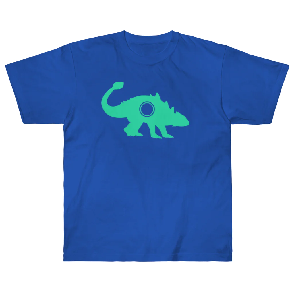 MELLOW-MELLOWのDinosaurs monogram9 ヘビーウェイトTシャツ