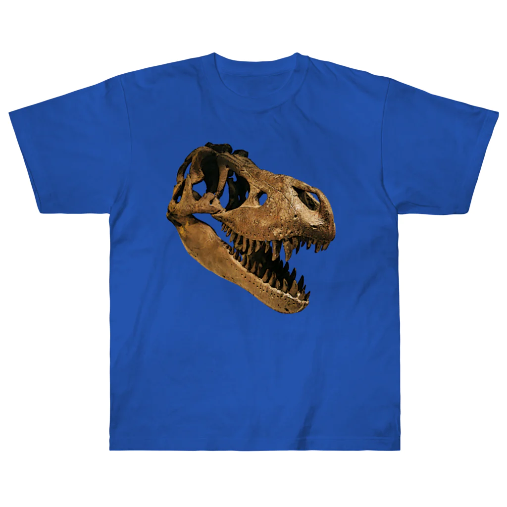 RubbishのT. Rex 頭骨 Heavyweight T-Shirt