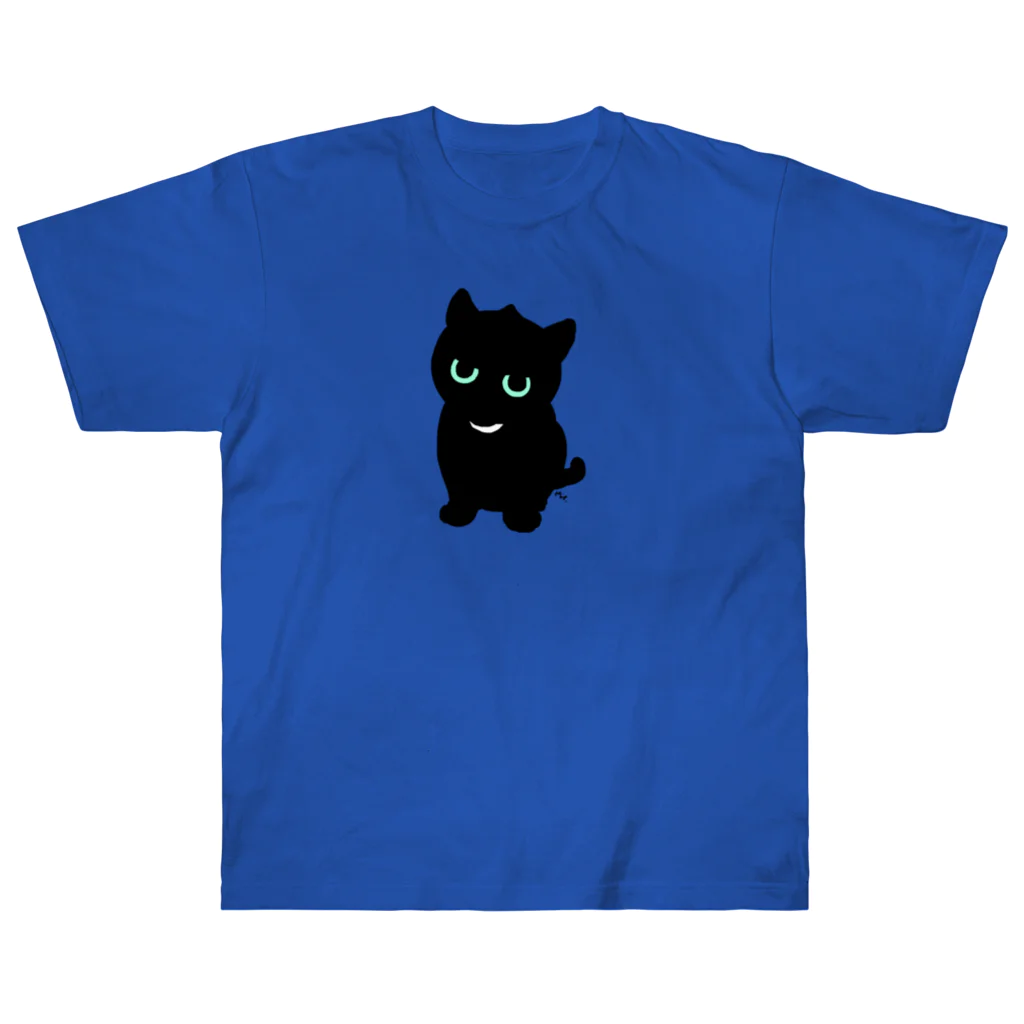 segasworksの黒猫 Heavyweight T-Shirt