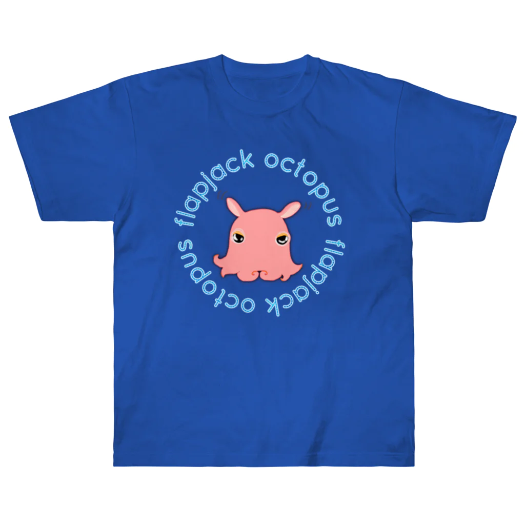 LalaHangeulのFlapjack Octopus(メンダコ) 英語バージョン Heavyweight T-Shirt