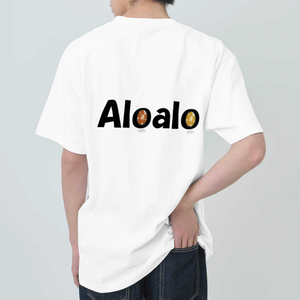 Aloalo あろあろ金沢のオリジナルグッズ Heavyweight T-Shirt