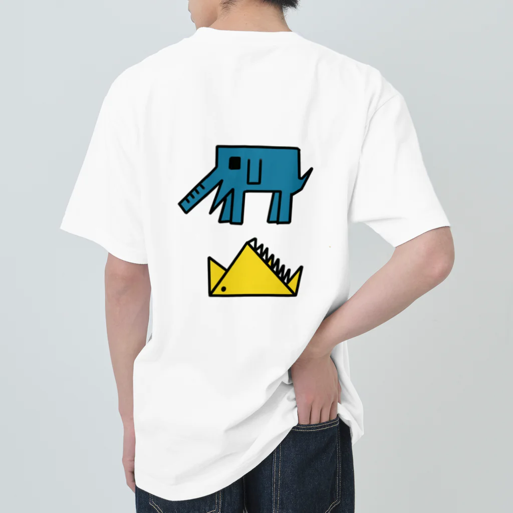 harukaze shopのカクゾウくん ヘビーウェイトTシャツ