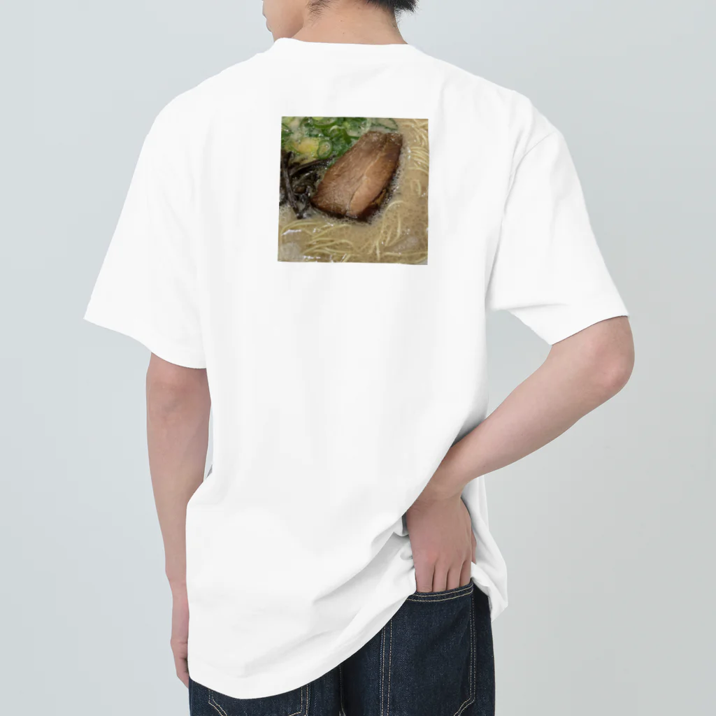 あゆのしおやきのとんこつラーメン ヘビーウェイトTシャツ