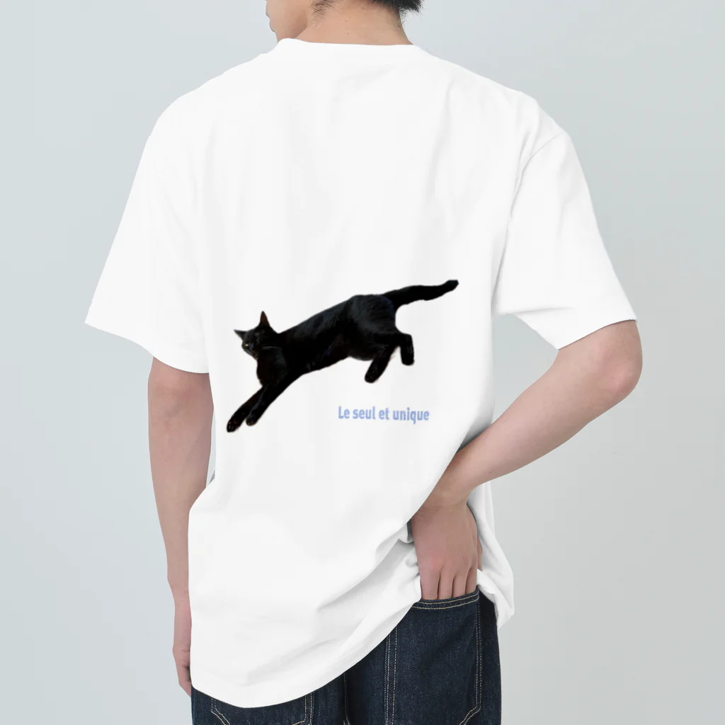 a sweet farmのきょうの黒猫 Heavyweight T-Shirt