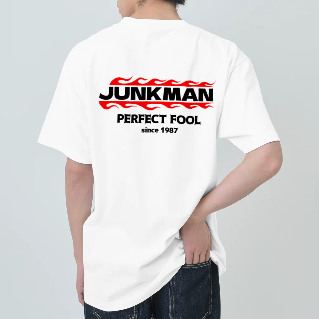 JUNK MANのJUNKMAN flames Heavyweight T-Shirt