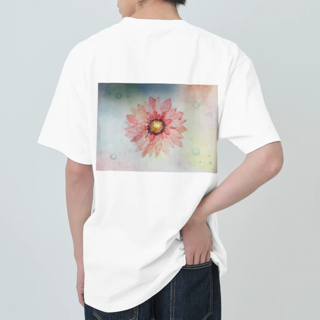 かづきのflower Heavyweight T-Shirt