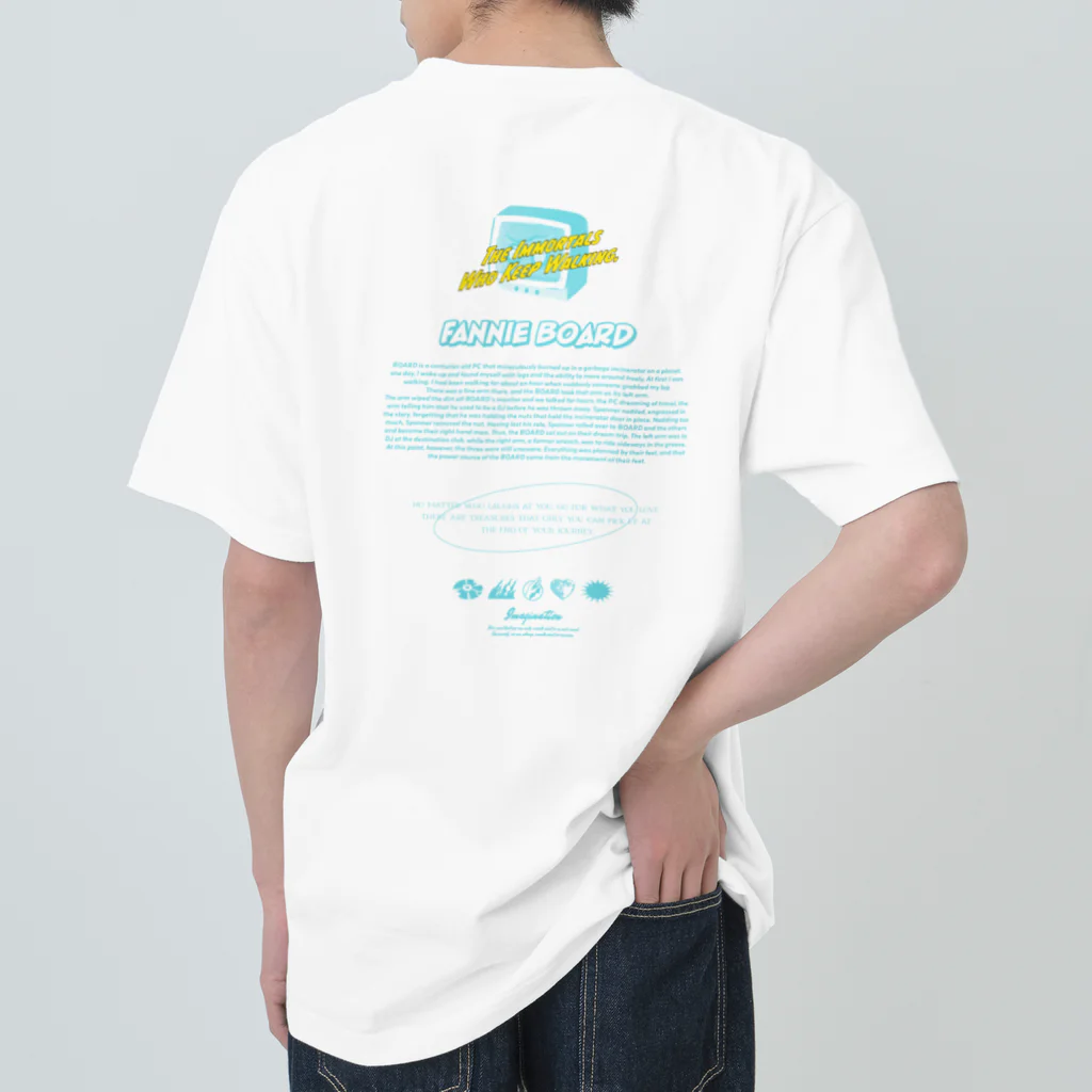 yamaguchi_shunsuke_のComfortable WALKING ー FANNIE BOARD ー ヘビーウェイトTシャツ