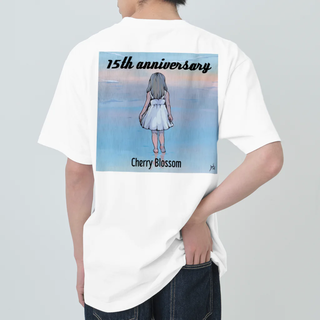 CherryBlossomのCherryBlossom15周年記念グッズ ヘビーウェイトTシャツ