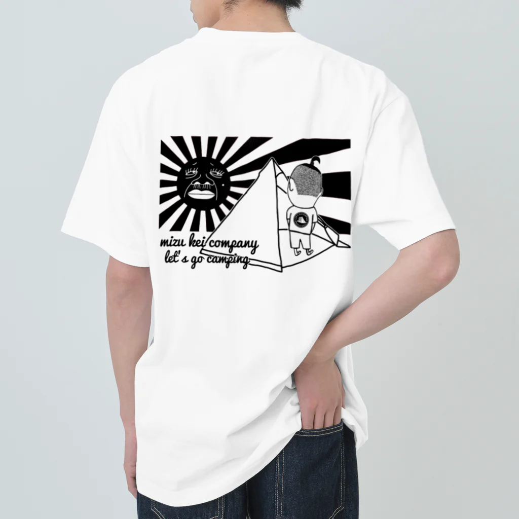 けいチャン🌽化け物製造工場の日章カラー Heavyweight T-Shirt