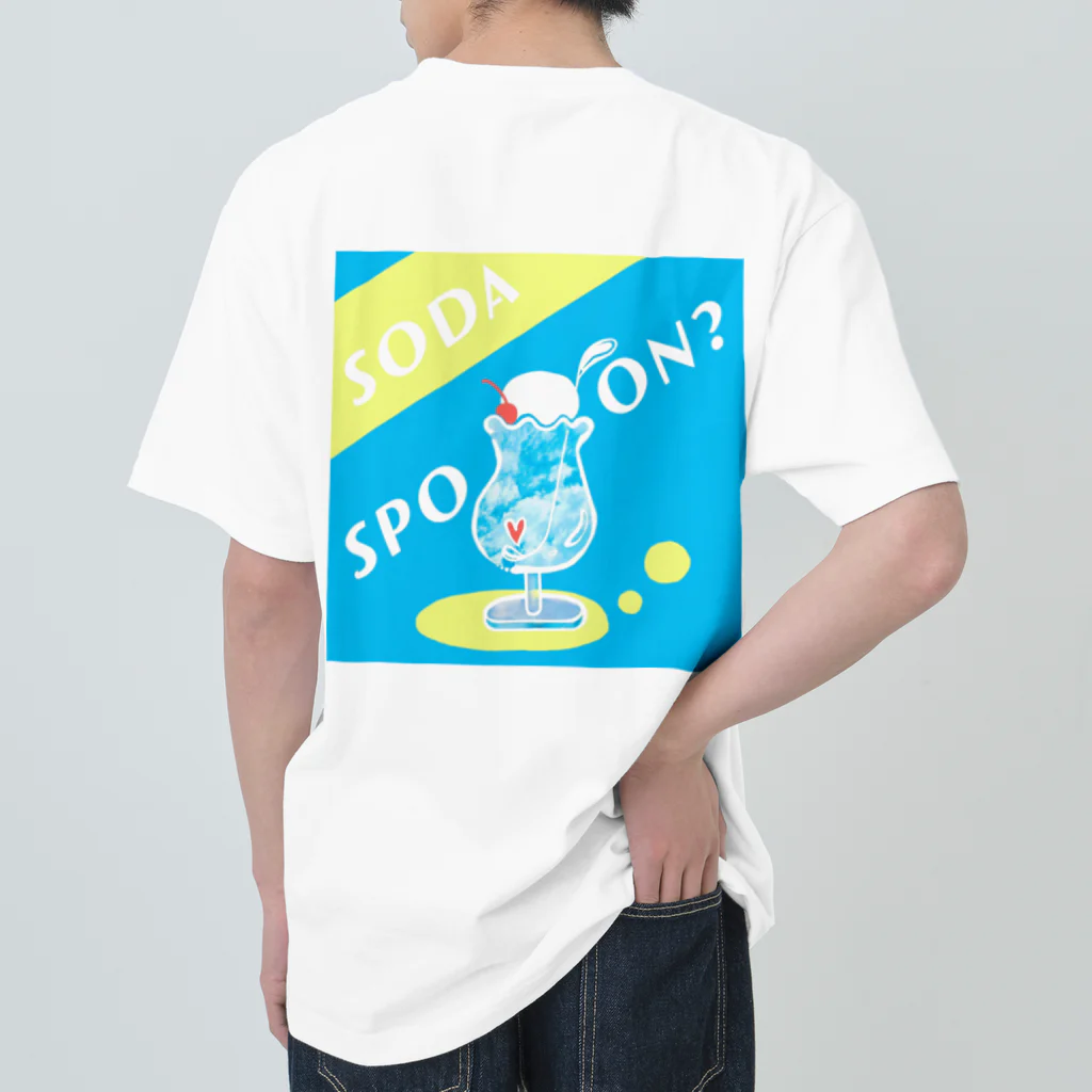 SODASPOOOOOOOOON?のSODA SPOON?オリジナルグッズ ヘビーウェイトTシャツ