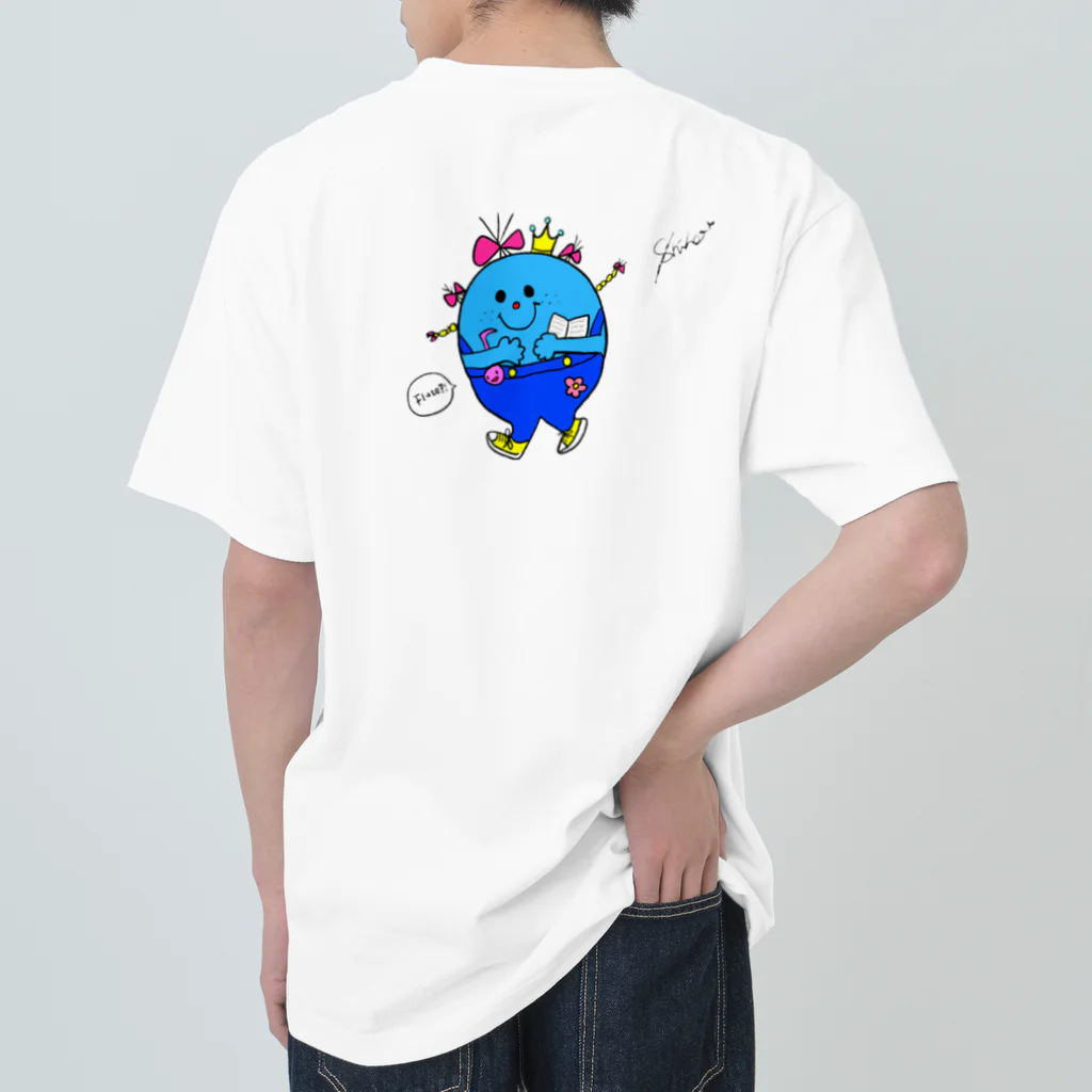 SHIHO NO WAの宇宙のかいぶつちゃん ヘビーウェイトTシャツ