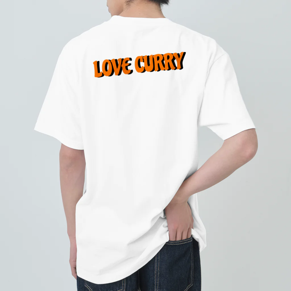 CONのカレーへの愛は右肩上がり Heavyweight T-Shirt