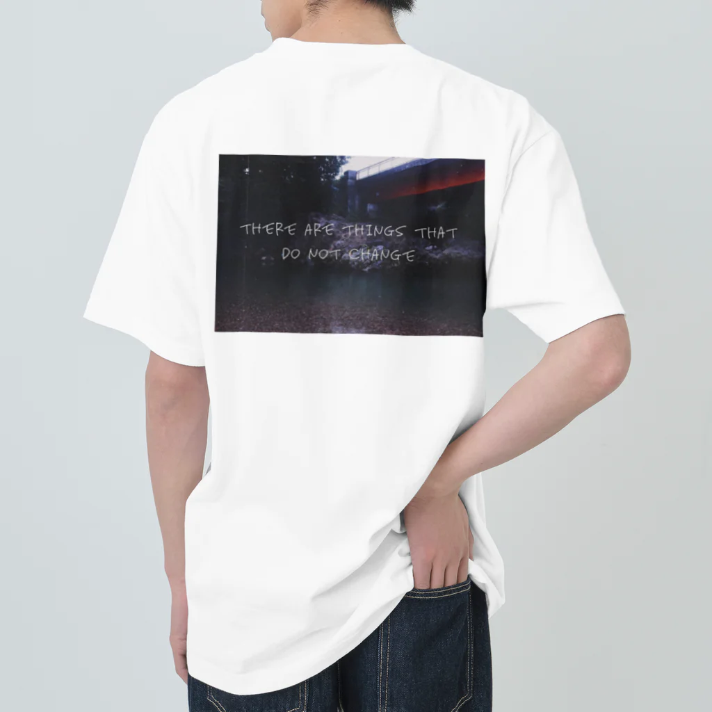 ProteaのThere are things that do not change ヘビーウェイトTシャツ