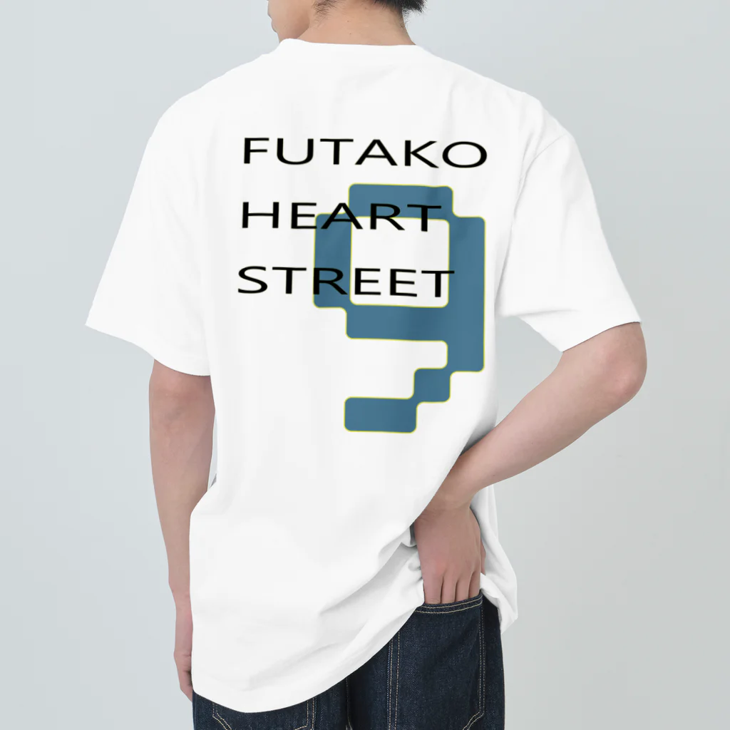 nissyheartのFUTAKO HEART STREET 9  Heavyweight T-Shirt