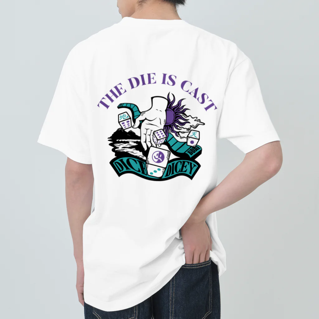 ビビビビット‼︎🧠⚡️の🎲THE DIE IS CAST🎲 Heavyweight T-Shirt