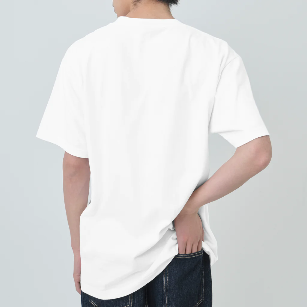 kg_shopの温泉同好会 (レッド＆ブラック) ヘビーウェイトTシャツ