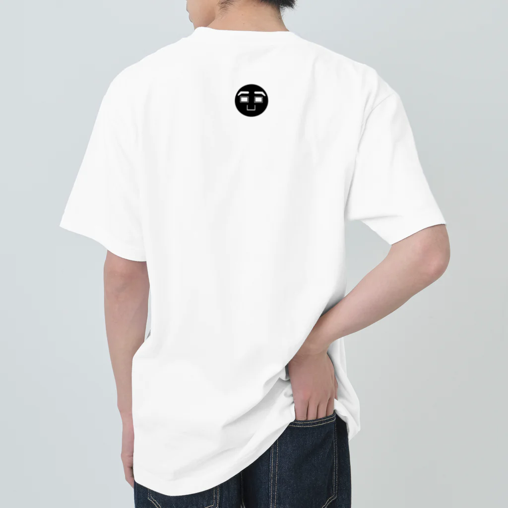 八咫烏の八咫烏　千隼ver  (後ろが丸顔) Heavyweight T-Shirt