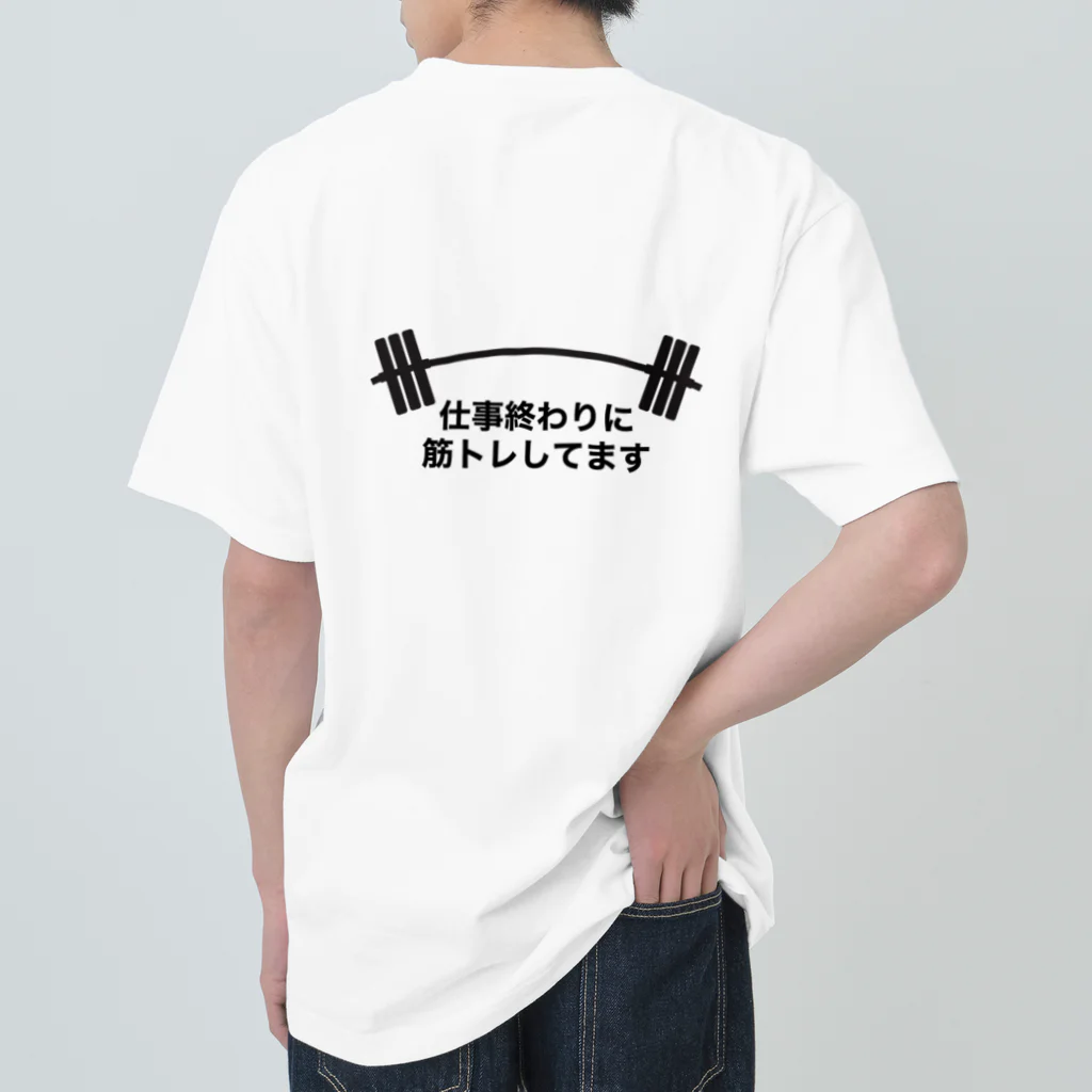 BUSINESSMAN FITNESSのBUSINESSMAN FITNESS ビジネスマンフィットネス Heavyweight T-Shirt