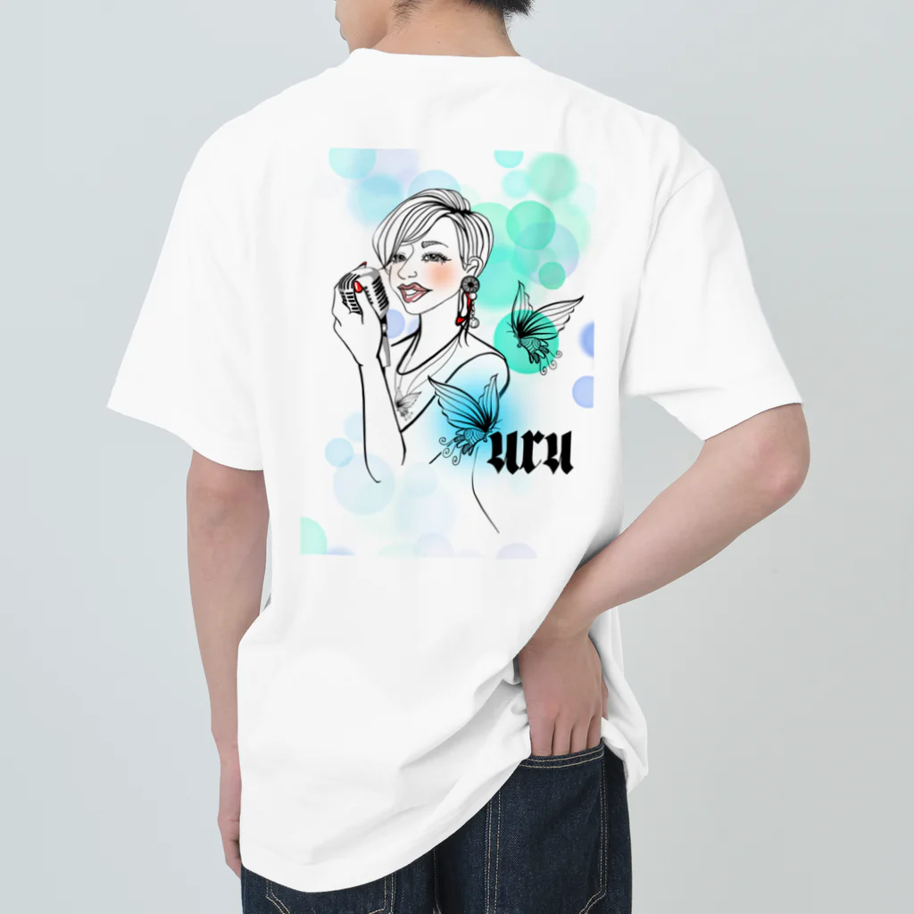 🫧🦋uru🎙ぅʓ👠💕の🫧🦋uru🎙ぅʓ 👠💕グッズ Heavyweight T-Shirt