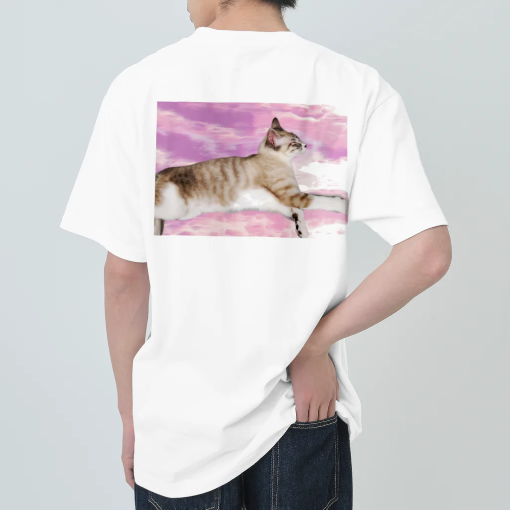 Stemの  ねこ Heavyweight T-Shirt