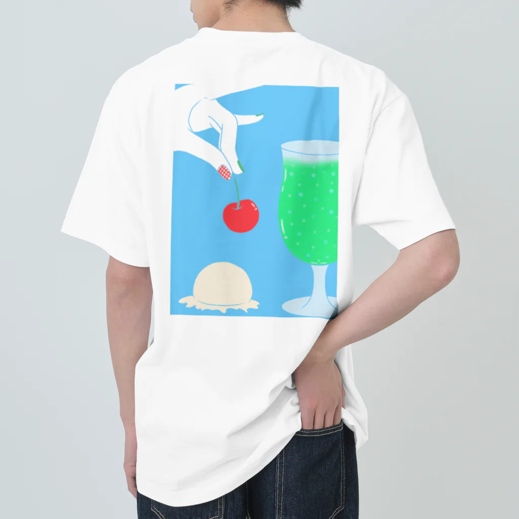 Noah^2のめろんそーだ Heavyweight T-Shirt