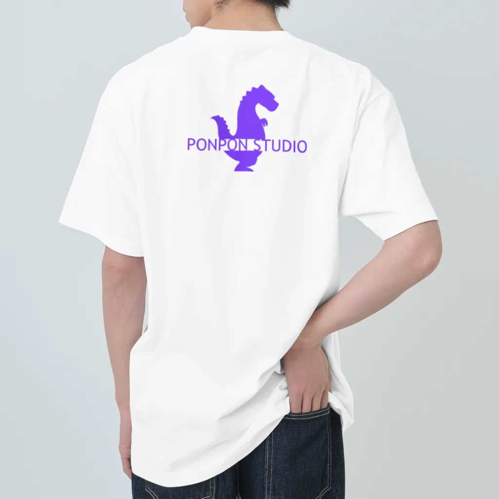 PONPON STUDIOのビッグ［PONPON FRIENDS SERIES］ Heavyweight T-Shirt