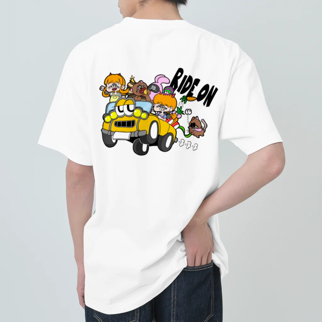 MOG WORK'sのRide on！ ヘビーウェイトTシャツ