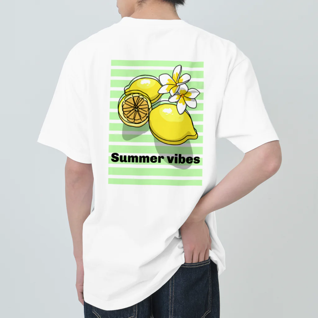 Surf’s up＊オリジナルデザインitemの檸檬🍋デザインt ヘビーウェイトTシャツ