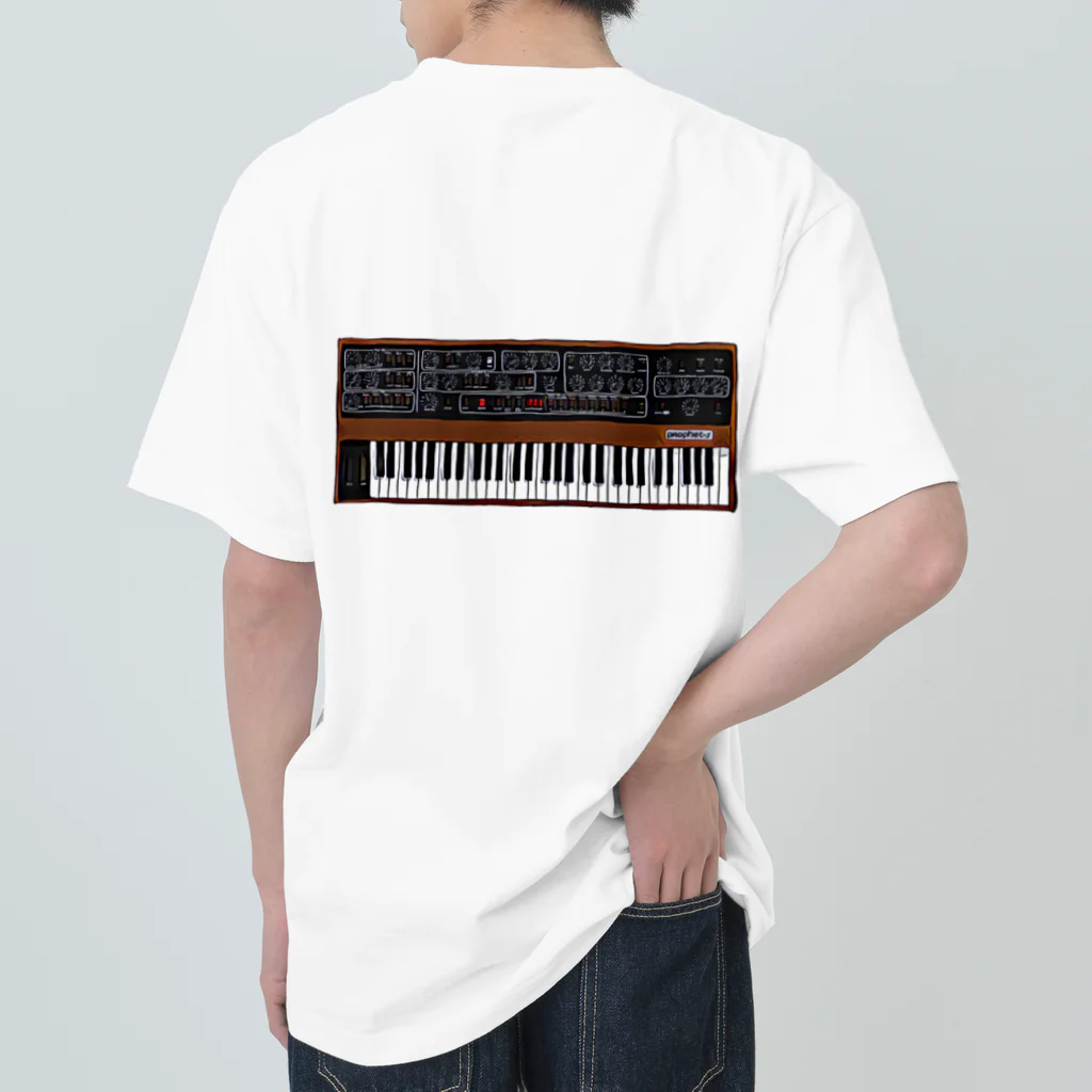 Vintage Synthesizers | aaaaakiiiiiのSequential Circuits Prophet 5 Vintage Synthesizer Heavyweight T-Shirt