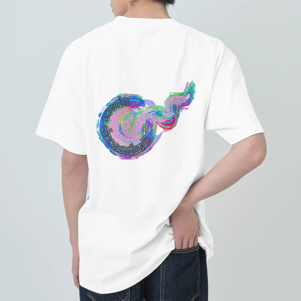 ZORUMEKIA あぞじぃーからの（zorumekia369）のspace dreamball Heavyweight T-Shirt