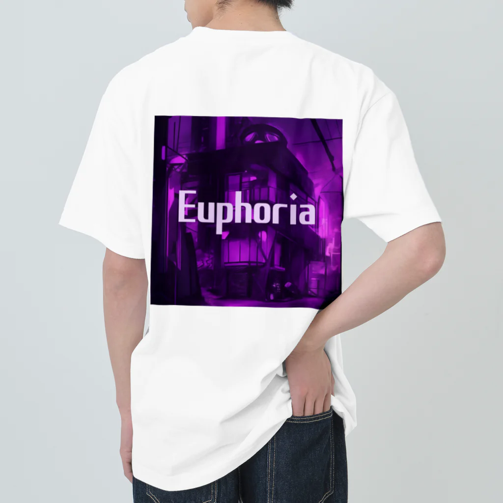 EuphoriaのEuphoria street LOGO  Heavyweight T-Shirt